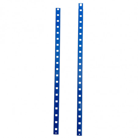 Poteaux male et femelle rayonnage leger 180 et 300 Kg