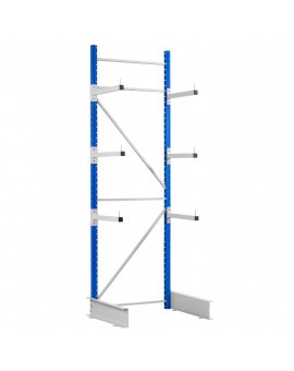 Stockage cantilever léger pour l'entreposage horizontale des produits