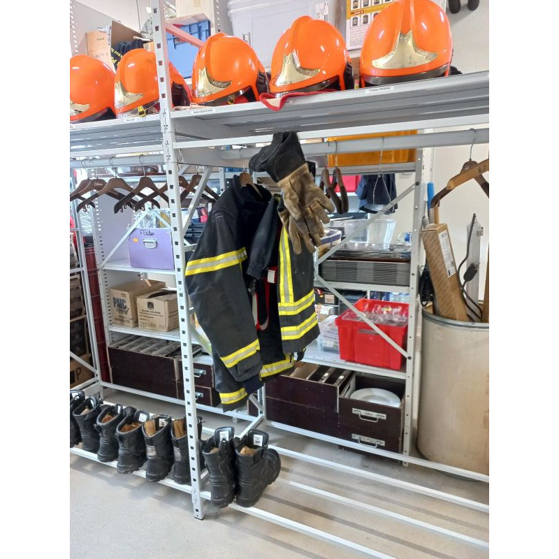 Exemple de realisation de stockage pour les pompiers de bretagne